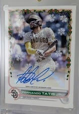 2022 Topps Holiday Autographs Fernando Tatis Jr. #WHA-FT card