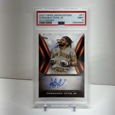 2022 Topps Japan Edition Autographs Fernando Tatis Jr. #TJA-FT card