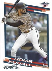 2022 Topps Opening Day Bomb Squad Fernando Tatis Jr. #BS-14 card