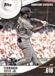 2022 Topps Significant Statistics Fernando Tatis Jr. #SS-10 card