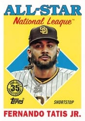 2023 Topps 1988 Topps All-Stars Fernando Tatis Jr. #88AS-37 card