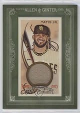 2023 Topps Allen & Ginter Framed Mini Relics Fernando Tatis Jr. #MFR-FTJ card
