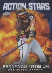 2023 Topps Chrome Update Action Stars Fernando Tatis Jr. #ASC-18 card