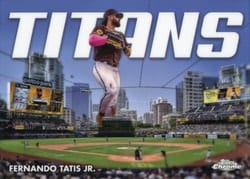 2023 Topps Chrome Update Titans Fernando Tatis Jr. #CT-14 card