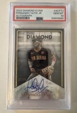 2023 Topps Diamond Icons Autographs Fernando Tatis Jr. #AC-FTJ card