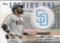 2023 Topps Father's Day Commemorative Team Patches Fernando Tatis Jr. #FD-FT card