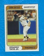 2023 Topps Heritage Mini Fernando Tatis Jr. #24 card