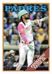 2023 Topps Update 1988 Topps Baseball Fernando Tatis Jr. #88US-41 card