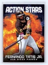 2023 Topps Update Action Stars Autographs Fernando Tatis Jr. #AS-18 card
