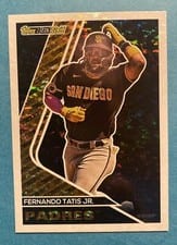 2023 Topps Update Black Gold Autographs Fernando Tatis Jr. #BG-23 card