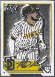 2023 Topps Update Enamel Pin Fernando Tatis Jr. #7 card