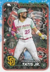 2024 Topps Holiday Base Set Fernando Tatis Jr. #H44 card
