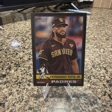 2025 Topps Heritage Fernando Tatis Jr. Image Variation #118 card