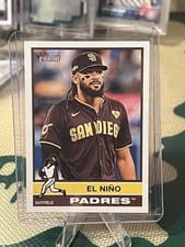 2025 Topps Heritage Fernando Tatis Jr. Nickname Variation #118 card