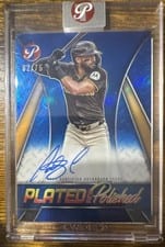 2025 Topps Pristine Plated and Polished Autographs Fernando Tatis Jr. #PAPAV-FT card