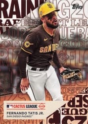 2025 Topps Training Grounds Fernando Tatis Jr. #TG-4 card
