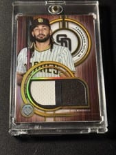 2025 Topps Tribute Single-Player Dual Relics Fernando Tatis Jr. #DR-FTJ card