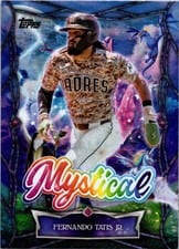 2025 Topps Update Mystical Fernando Tatis Jr. Black #MYS-10 card