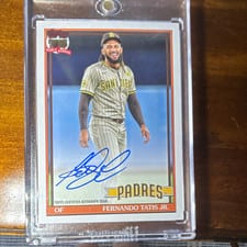 2026 Topps 1991 Topps Autographs Fernando Tatis Jr. #91A-FTJ card