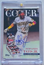 2026 Topps Cover Athletes Autographs Fernando Tatis Jr. #COVR-FTJ card