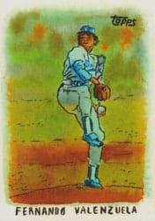 2025 Topps Shoebox Treasures Base Set Fernando Valenzuela #11 card