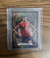 2021 Panini Obsidian Ferran Torres Electric Etch Orange #102 card