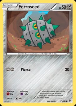 Emerging Powers Ferroseed #71 card
