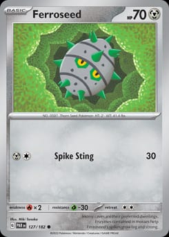 Paradox Rift Ferroseed #127 card