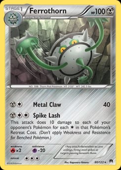 BREAKpoint Ferrothorn #80 card