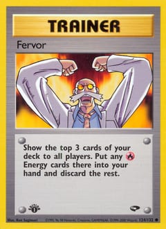 Gym Challenge Fervor #124 card