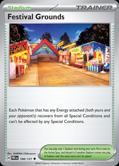 Prismatic Evolutions Festival Grounds #108 card