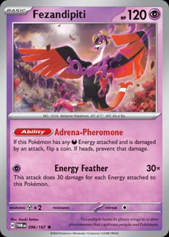 Twilight Masquerade Fezandipiti #96 card