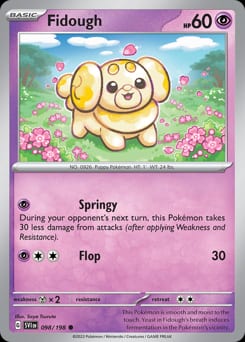 Scarlet & Violet Fidough #98 card