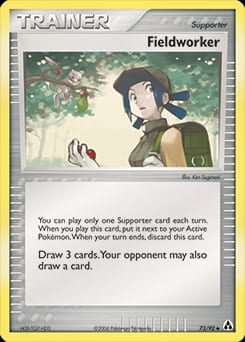 2006 Legend Maker Fieldworker #73 card
