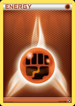 Black & White Fighting Energy #110 card