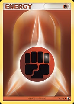 Diamond & Pearl Fighting Energy #128 card