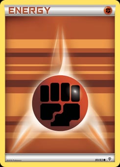 Generations Fighting Energy #80 card