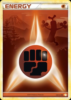 2010 HeartGold & SoulSilver Fighting Energy #120 card