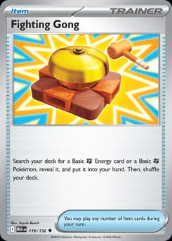Mega Evolution Fighting Gong #116 card