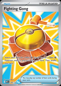 2025 Mega Evolution Fighting Gong #168 card