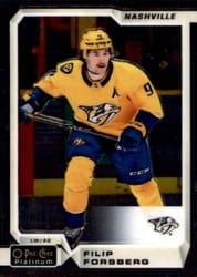 2018-19 O-Pee-Chee Platinum Base Set Filip Forsberg #56 card
