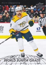 2022-23 Upper Deck World Junior Grads Filip Forsberg #WG-3 card