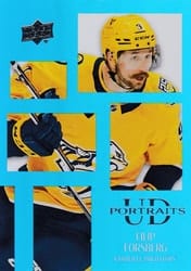 2024-25 Upper Deck UD Portraits Filip Forsberg #P-13 card