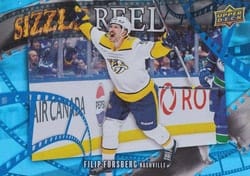 2025-26 Upper Deck Sizzle Reel Filip Forsberg #SR-33 card