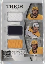 2020-21 Upper Deck The Cup Cup Trios Jersey Filip Forsberg/Matt Duchene/Roman Josi #C3-DJF card