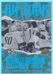 2024-25 Upper Deck On Tour Filip Forsberg / Roman Josi #OT-6 card