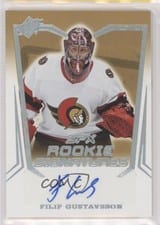 2021-22 SPx SPx Rookie Signatures Filip Gustavsson #SPXR-FG card