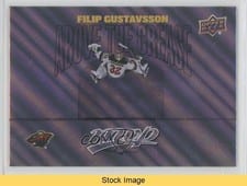 2024-25 Upper Deck MVP Above the Crease Filip Gustavsson #AC-3 card