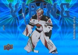 2025-26 Upper Deck Vibing Filip Gustavsson #VB-15 card