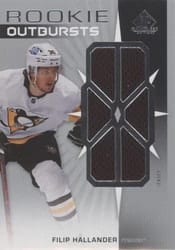 2022-23 SP Game Used Rookie Outbursts Jersey Filip Hallander #RO-FH